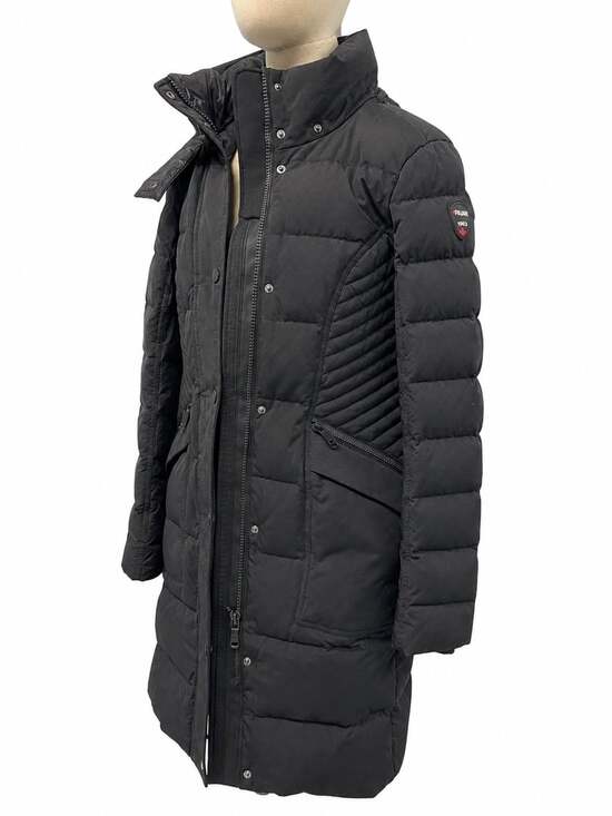 Pajar Jackets & Blazers - Canada Pajar Black Long Puffer Coat Women’s Size M Full Zip Winter Jacket